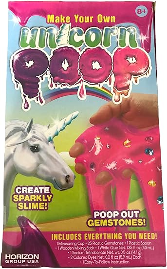 unicornio que hace caca slime