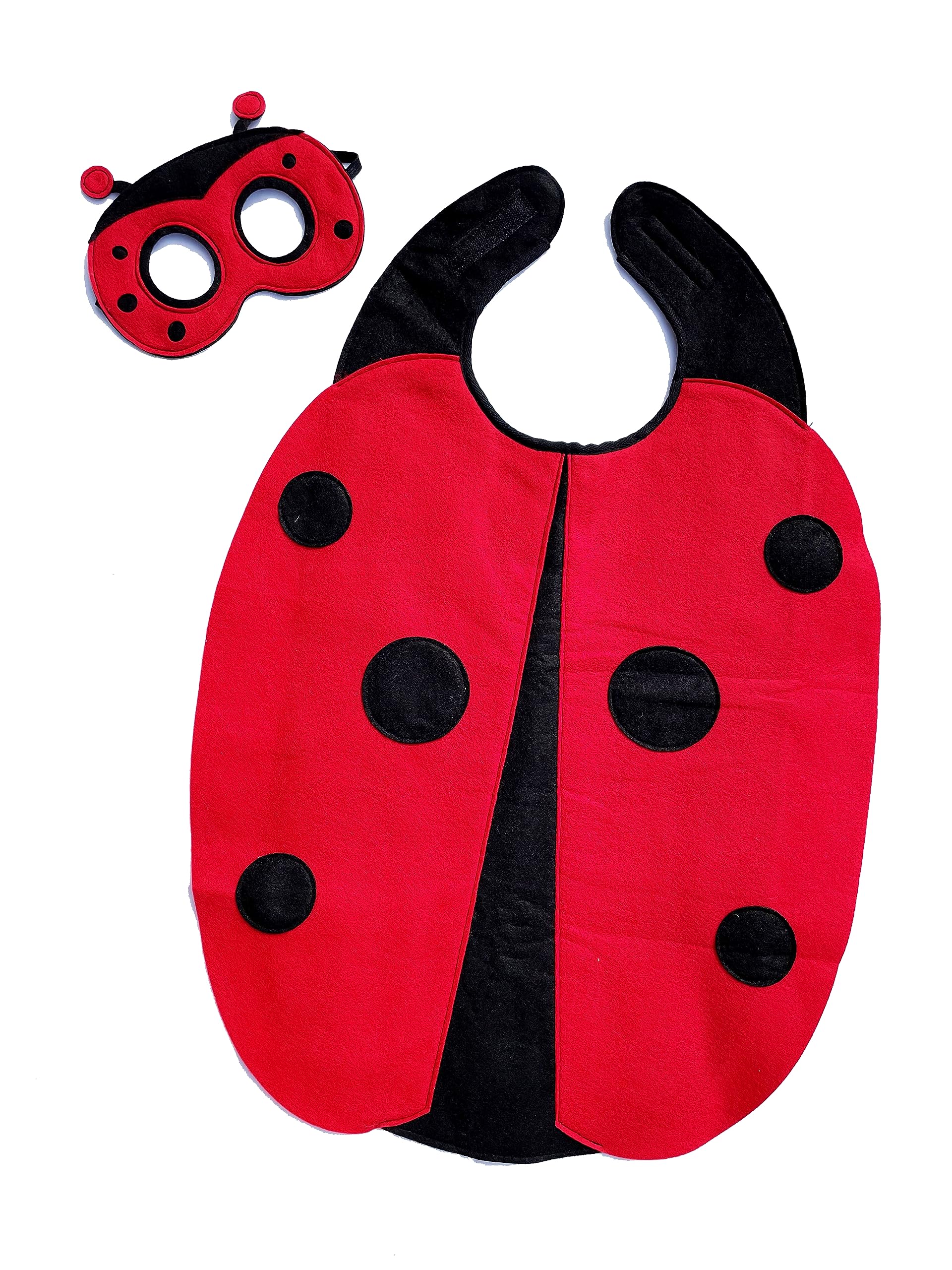 ZAC HOME World Book Day Animal Garden Bug Costume Ladybird Costume Dress Up Outfit 3-8 years