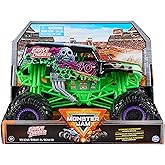 Monster Jam, Official Grave Digger Monster Truck, Collector Die-Cast Vehicle, 1:24 Scale, Kids Toys for Boys and Girls Ages 3 and up