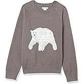Amazon Essentials Boys and Toddlers' Pullover Crewneck Sweater