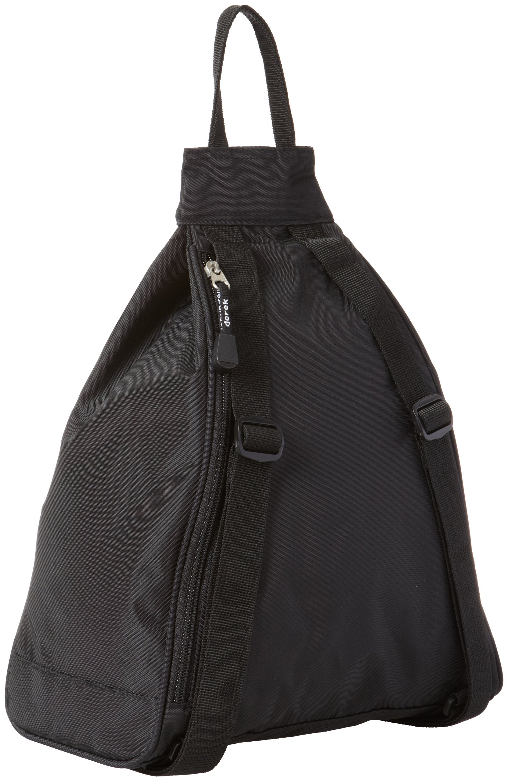 Derek Alexander Black leather Small Teardrop Sling Backpack Derek Alexander Backpack Purse Derek Alexander NYLON Small  main image 2