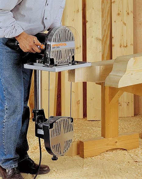 Scie A Ruban Portative 1600w Sbp 285 400v Protool Amazon Fr Bricolage