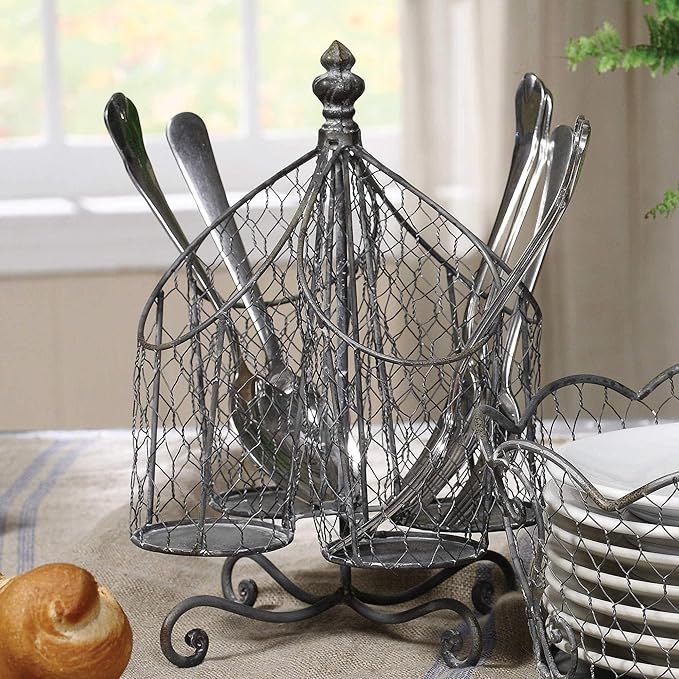 Kitchen Utensil Holder, Cutlery Organizer, Holds Napkins