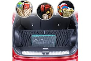 Envelope Style Automotive Elastic Trunk Mesh Cargo Net for Kia Sportage LX EX SX X-Line 2023-2026 - Premium Trunk Organizer a