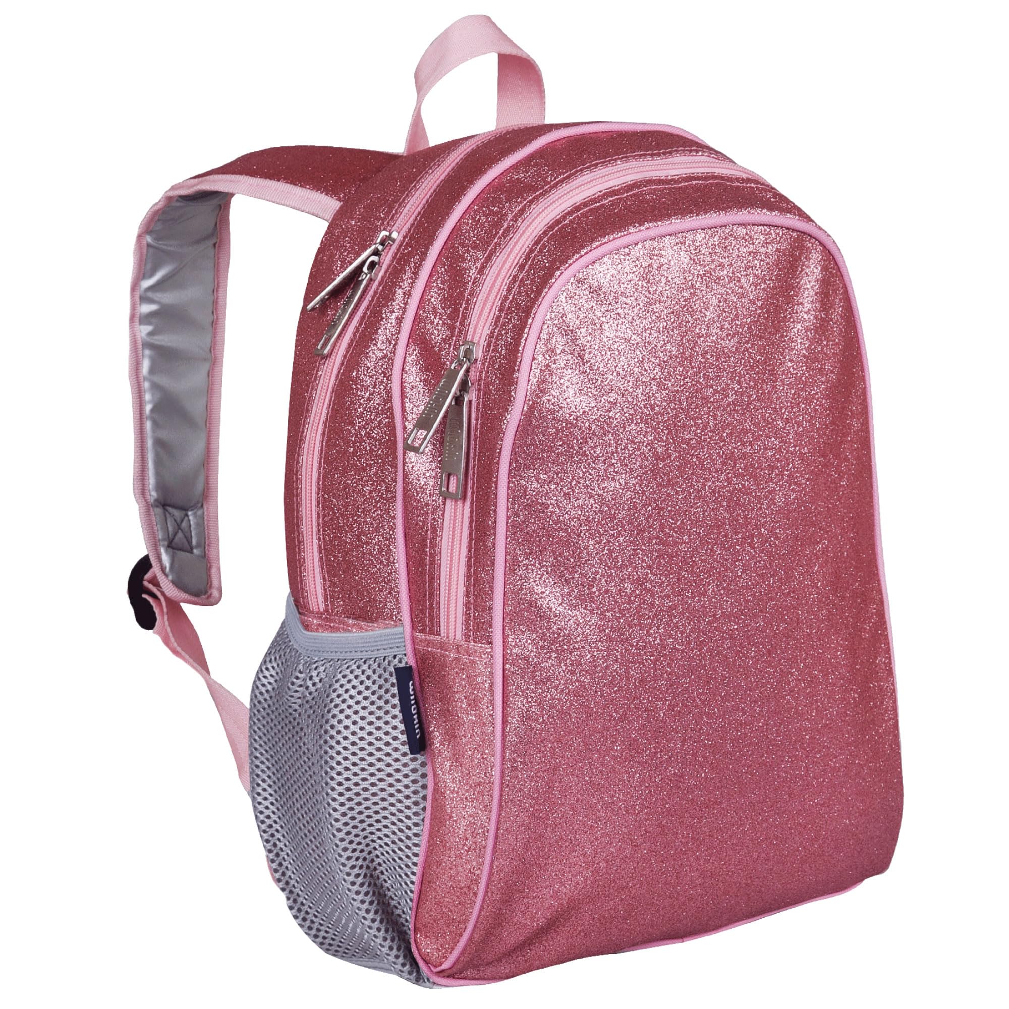 Wildkin Girls 15-Inch Backpack, Pink Glitter, 15 inches