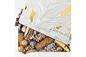 BARNETTS FINE BISCOTTI Barnetts Fathers Day Cookie Basket with Biscotti Cookies & Chocolate Truffles Gifts, Food Gourmet Chocolate Candy Ideas for Dad, Son, Husband, Grandfather, Father, Brother, Grandmother Assorted Gift Baskets