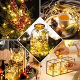 Ollny Fairy Lights Battery Operated 2 Pack 10m 100 LEDs Warm White view 8