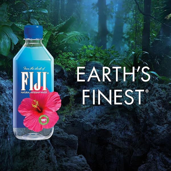 FIJI NATURAL ARTESIAN BOTTLED WATER 500 ML / 16.9 FL OUNCE (SINGLE)