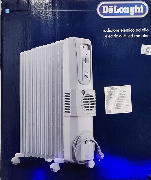 DeLonghi KH771230V 3000 Watt 12 Fin Electric OilFilled Radiator Heater Amazon.in Home & Kitchen