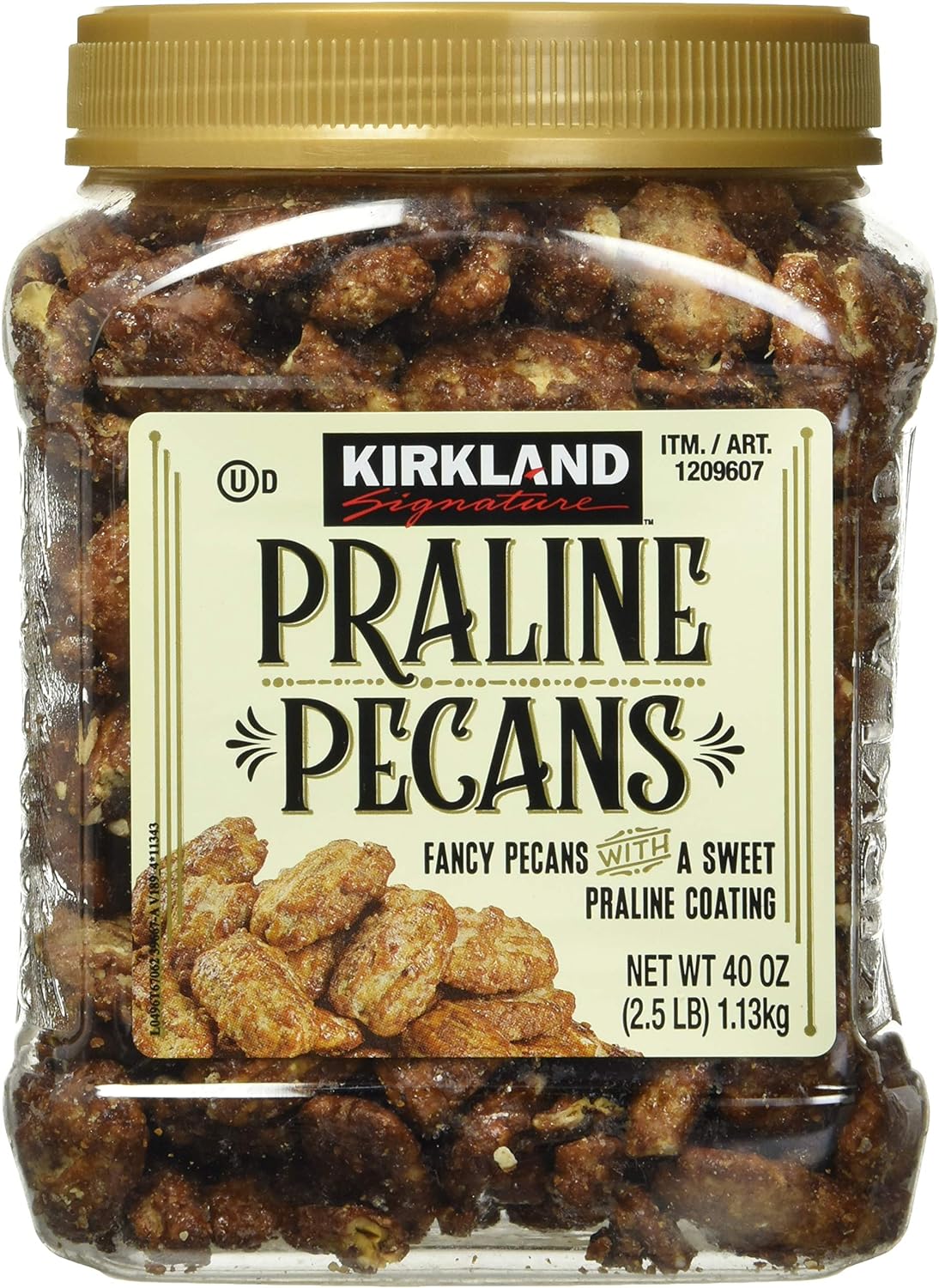 Kirkland Signature 614110228942 Praline Pecans, 40 oz