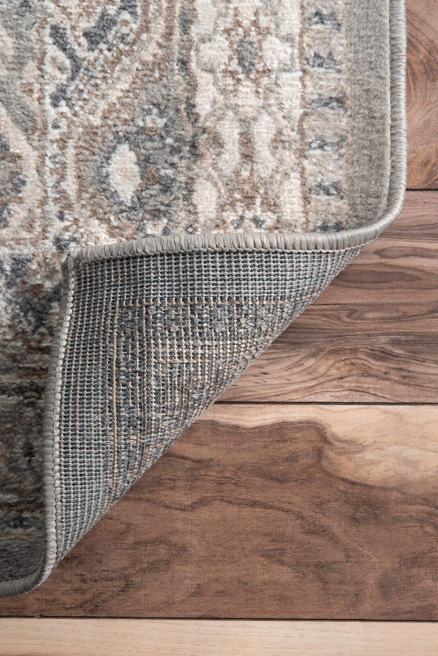 nuLOOM Becca Vintage Tile Area Rug, 8' x 10', Grey