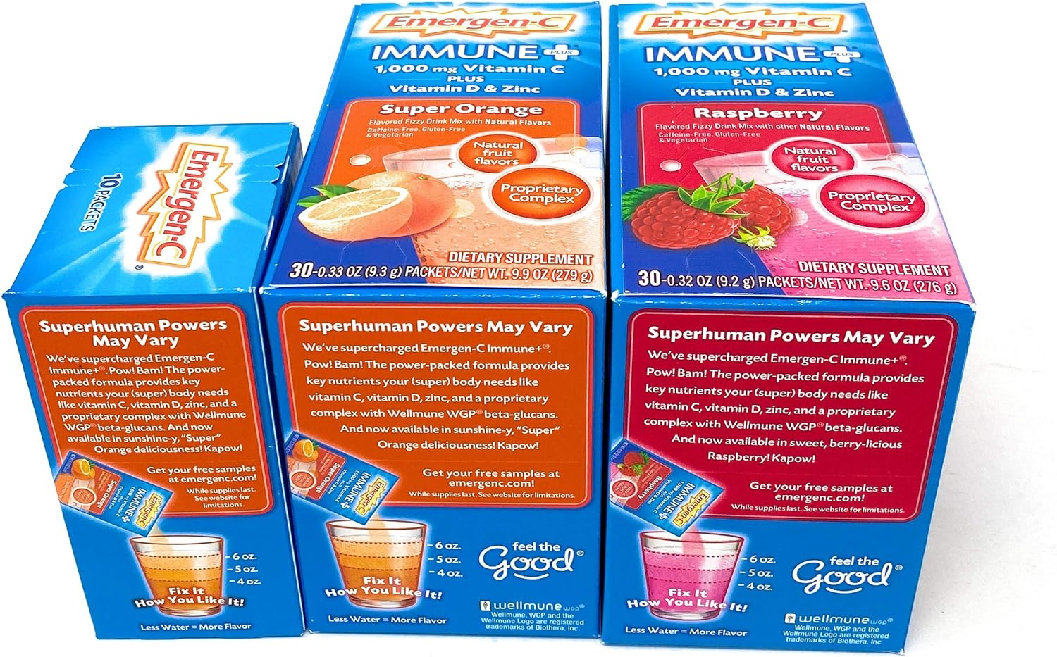 Emergen-C Immune Plus with Vitamin D and Zinc Variety Pack, 70 ct.: Health & Personal Care
