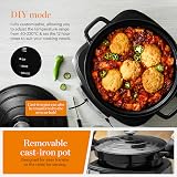 Tower Good Food Electrical Dutch Oven 12 Presets 1500W Black Stainless view 4