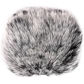 ChromLives Furry Windscreen Muff, Mic Cover Wind Muff, Outdoor Microphone Wind Cover Compatible with Zoom H5 H6 and More, Grey
