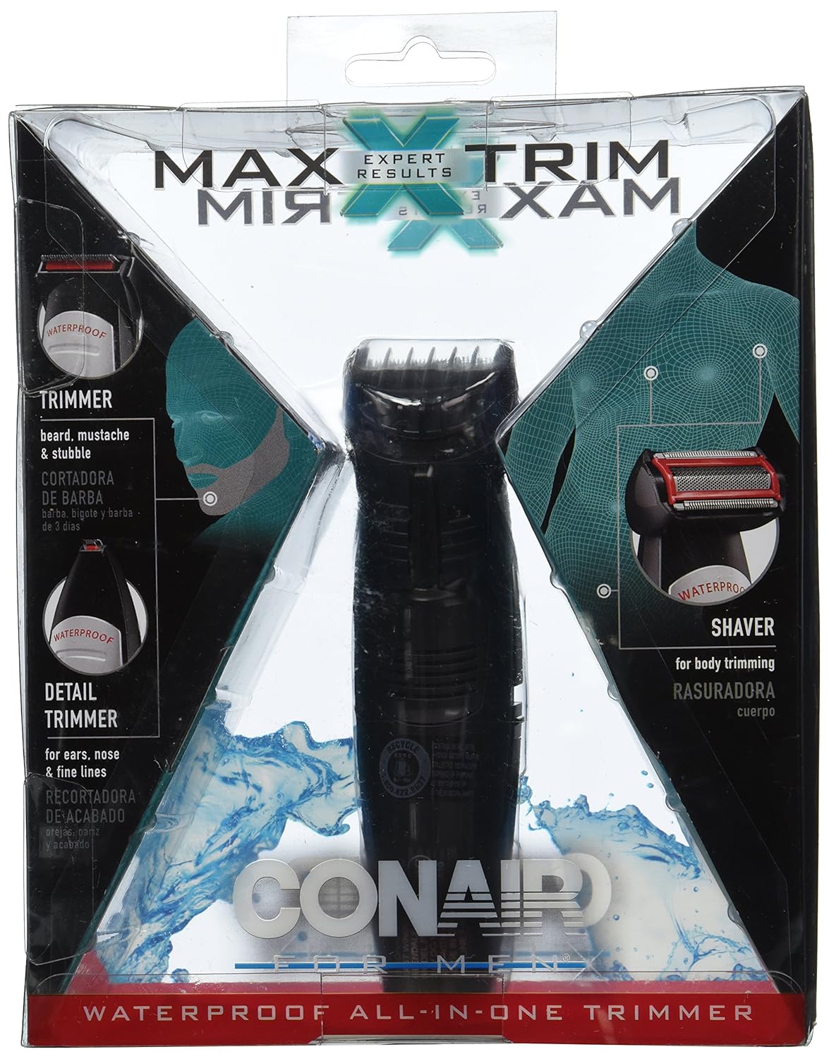 conair max trim beard and mustache trimmer
