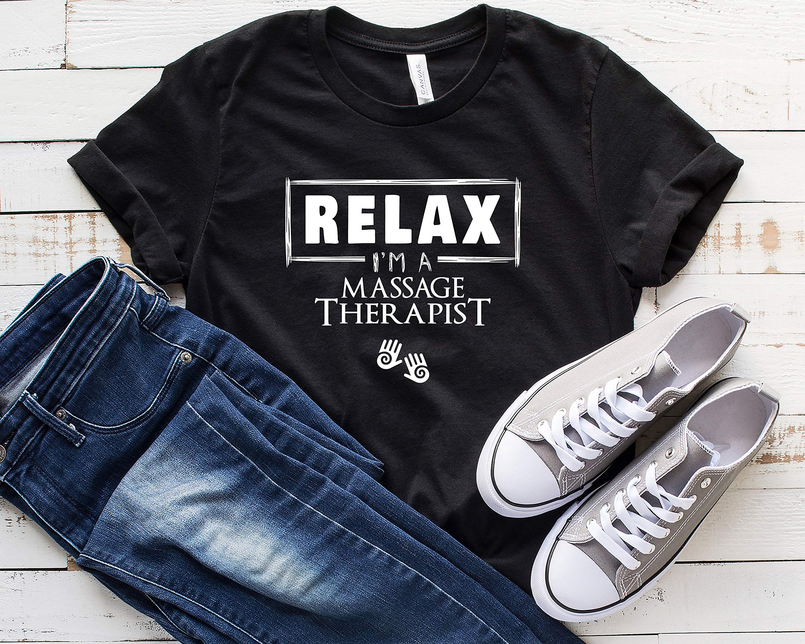 Relax I'm A Massage Therapist Shirt, Tshirt For Massage Therapist, Massage Shirt, Therapis