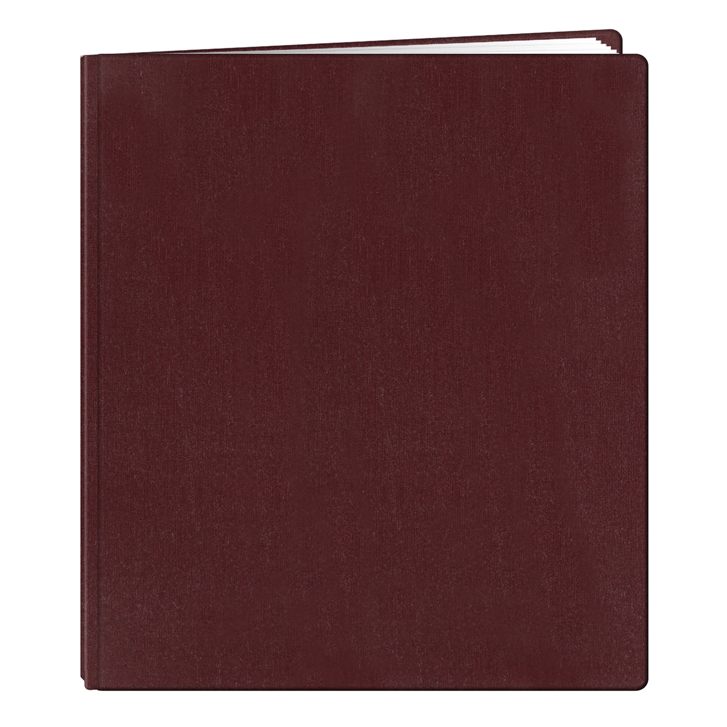 Pioneer Photo Albums Pioneer Family Treasures Fabric Post Bound Album 12"X15"-Rich Bordeaux, 12" x 15"