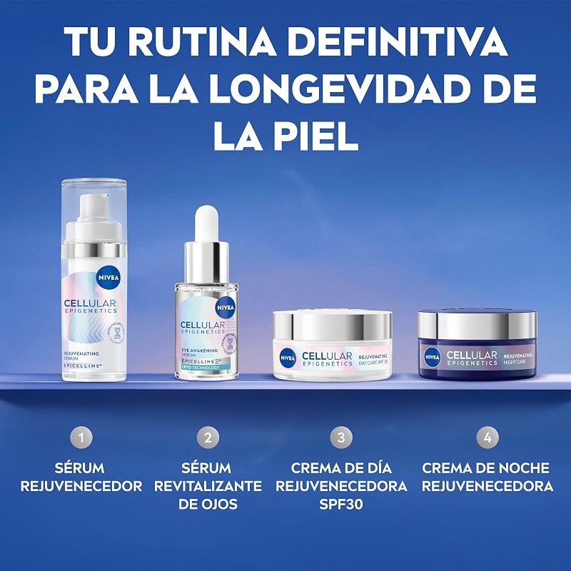 Creme de Dia Rejuvenescedor da Cellular Epigenetics SPF30 50 ml