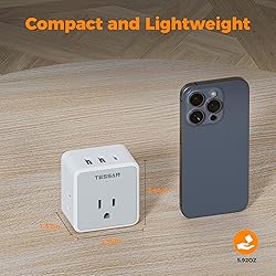 TESSAN Universal Travel Adapter Kit, International