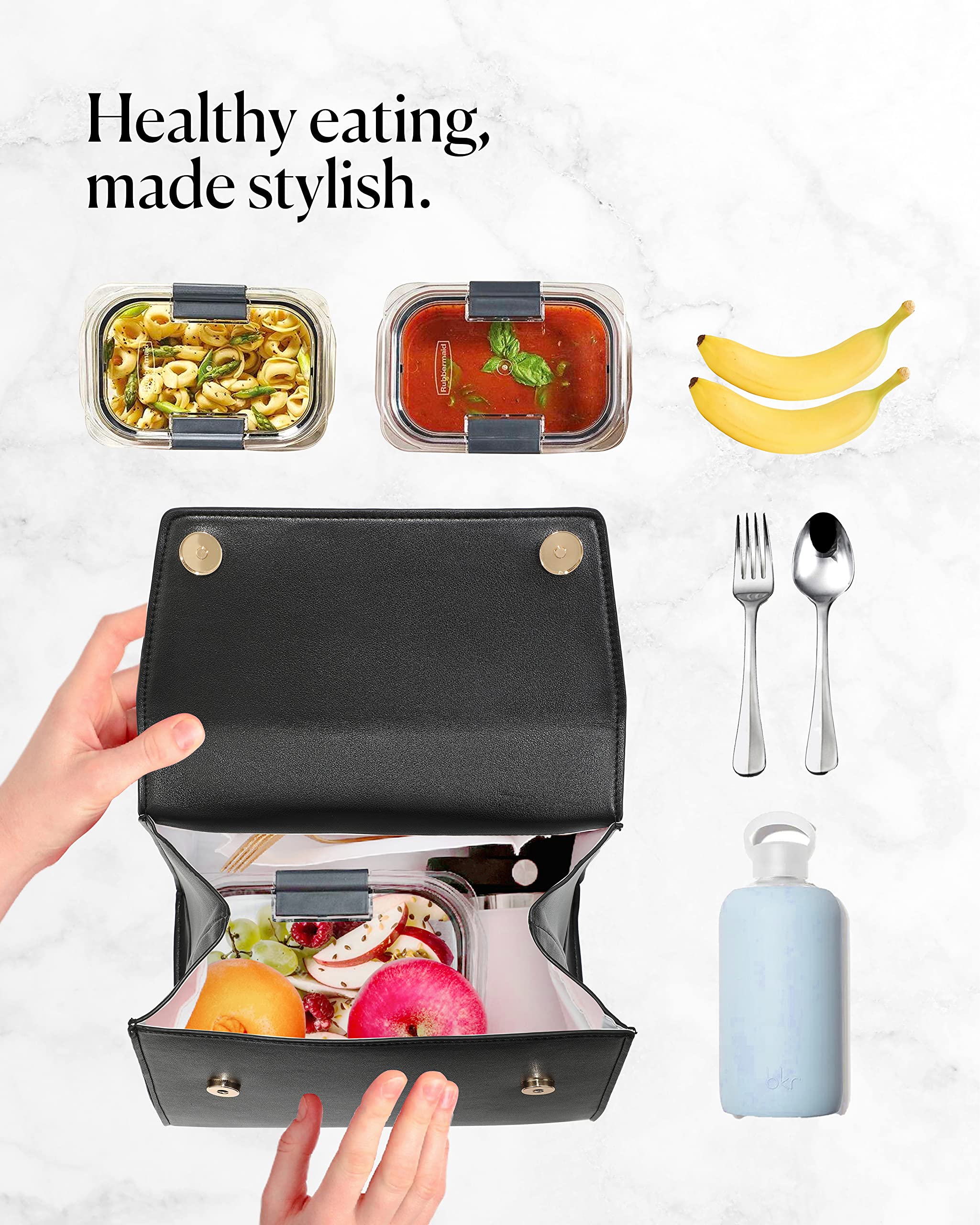 BeautyGoodies Lunch Bag Women Insulated Lunch Bag Purse