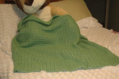 sage baby blanket