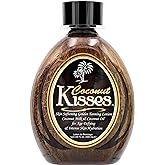 Ed Hardy Coconut Kisses Golden Tanning Lotion Cruelty Free, Gluten Free, Mineral Oil Free, DHA Free for All skin type, 13.5oz