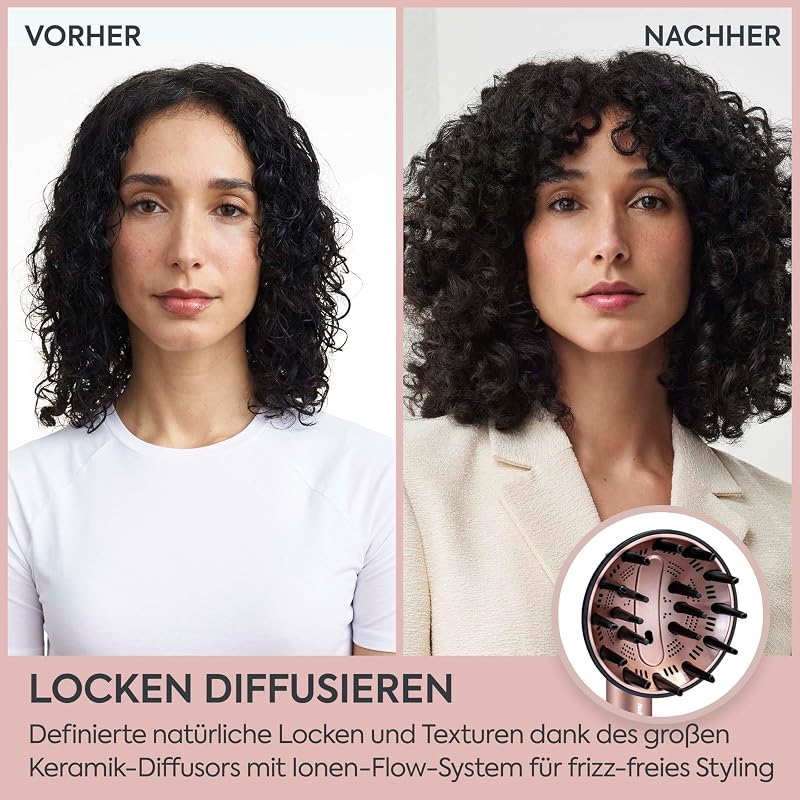 Air Wand – Haartrockner, Glätteisen und Styler in einem & Diffusor