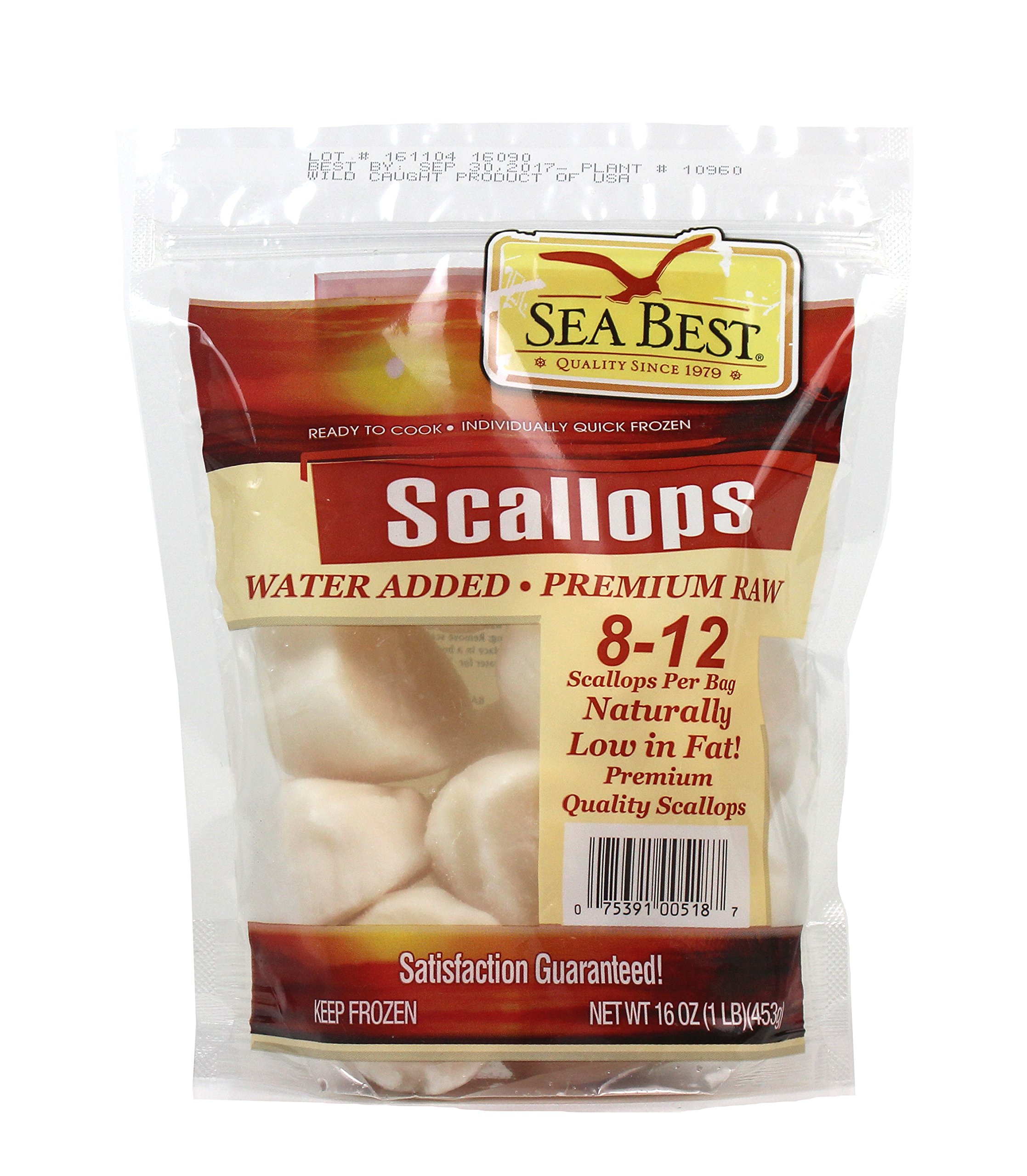 Sea Best 8/12 Colossal Scallops, 16 Ounce Buy Online in United Arab