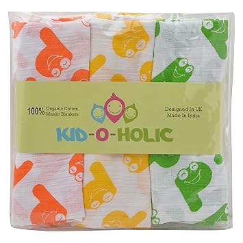 baby girl muslin squares