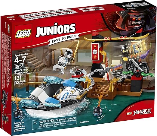 lego juniors zane's ninja boat pursuit