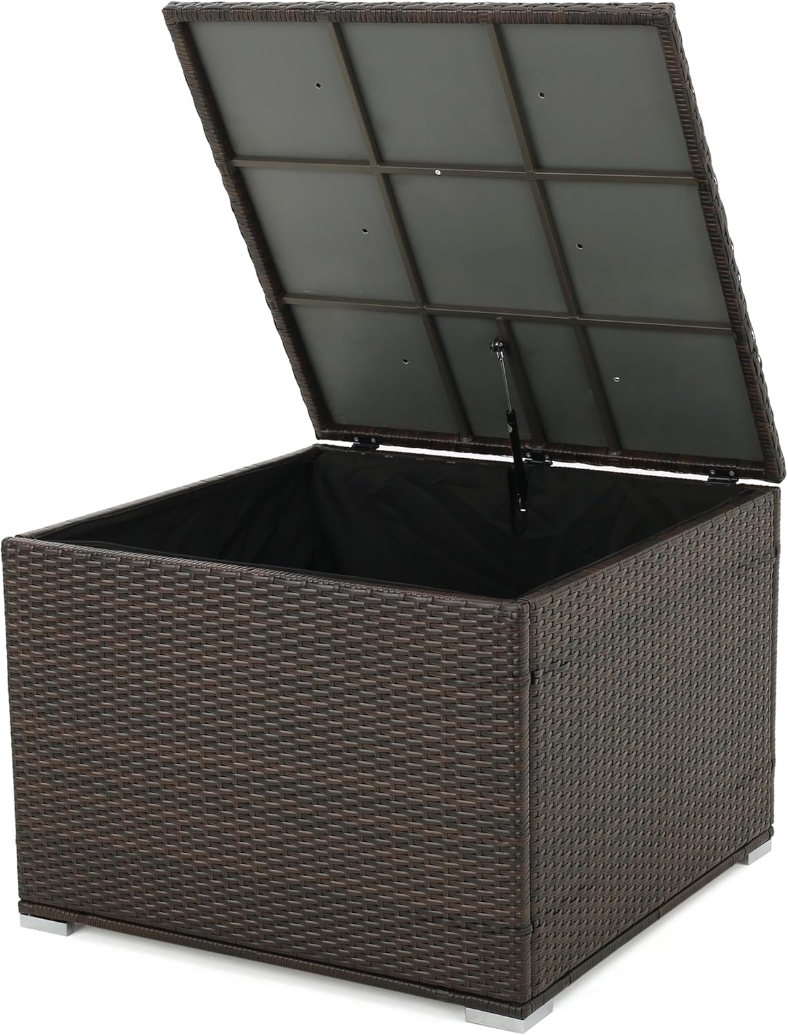 Christopher Knight Home Santa Rosa Wicker Storage Box, Multibrown : Garden & Outdoor