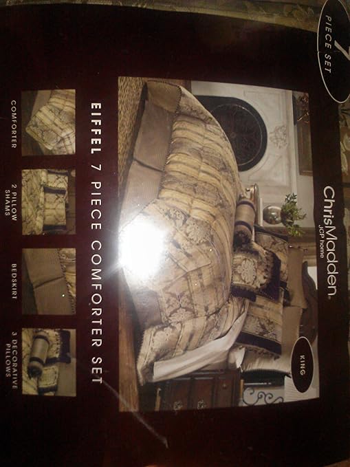 Amazon Com Chris Madden Comforter 4 Piece Set Porcelain Queen