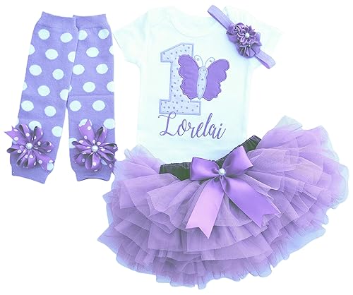 butterfly first birthday outfit