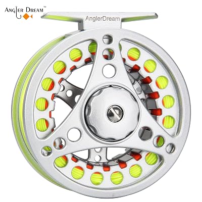 AnglerDream 1 2 3 4 5 6 7 8WT Fly Reel with Line Haiti | Ubuy