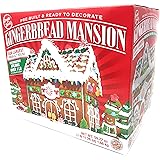 Create-A-Treat Pre-Built Mansion Gingerbread House Kit, Largest Kit, 59.27 ounces