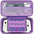 Aenllosi Hard Carrying Case Replacement for Logitech G Cloud Gaming Handheld,Purple (Only Case)