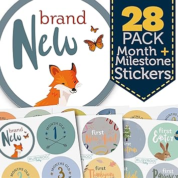 baby boy milestone onesies