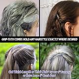Good Hair Days Grip-Tuth Shorty Combs 2 Pack Tortoise 1 3/4 in view 6