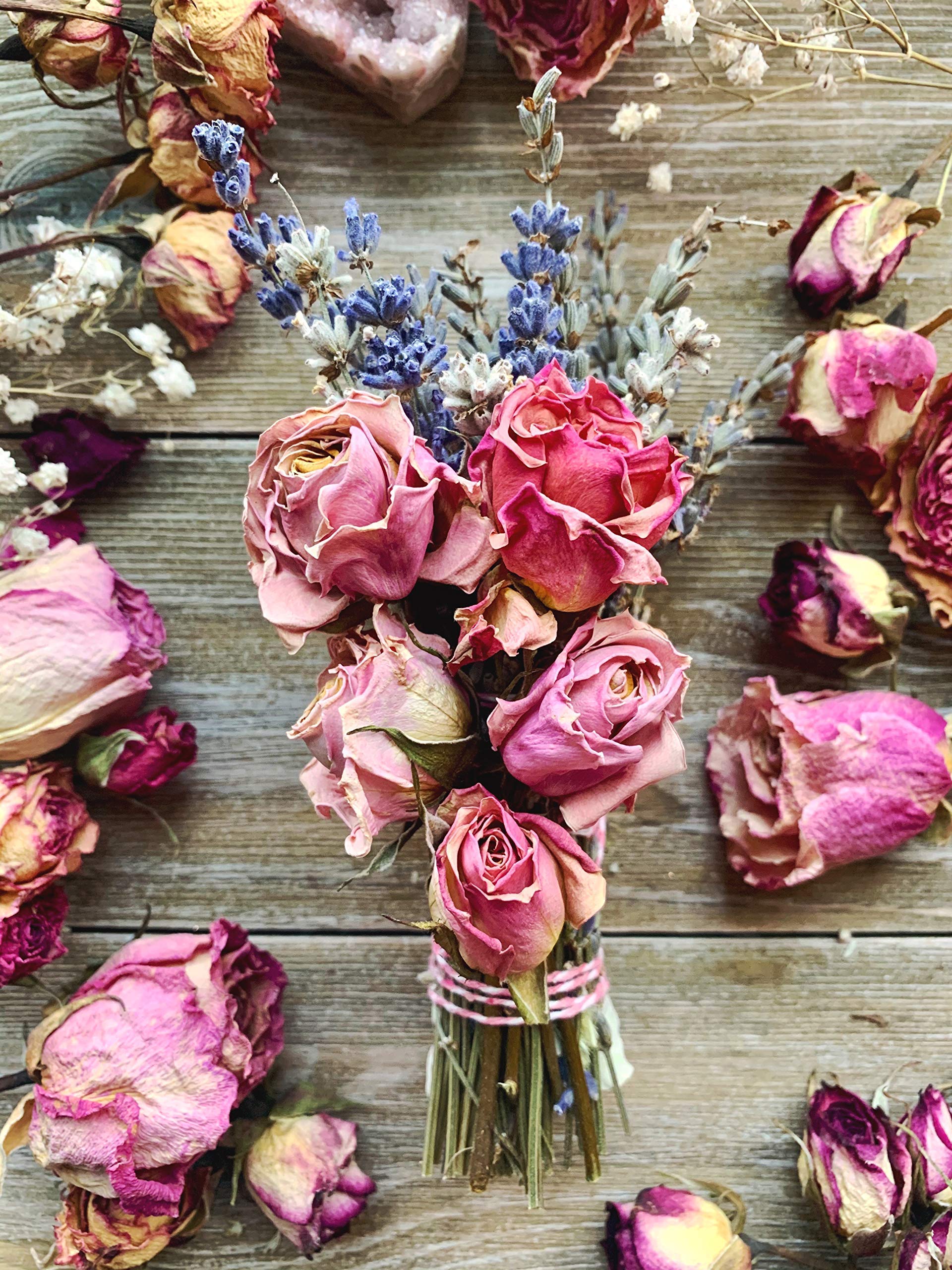 Sage, Rose and Lavender Goddess Floral Cleansing Smudge Bundle