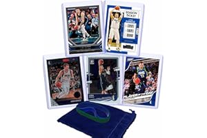 PANINI Luka Doncic Basketball Cards Assorted (5) Bundle - Dallas Mavericks Trading Card Gift Pack