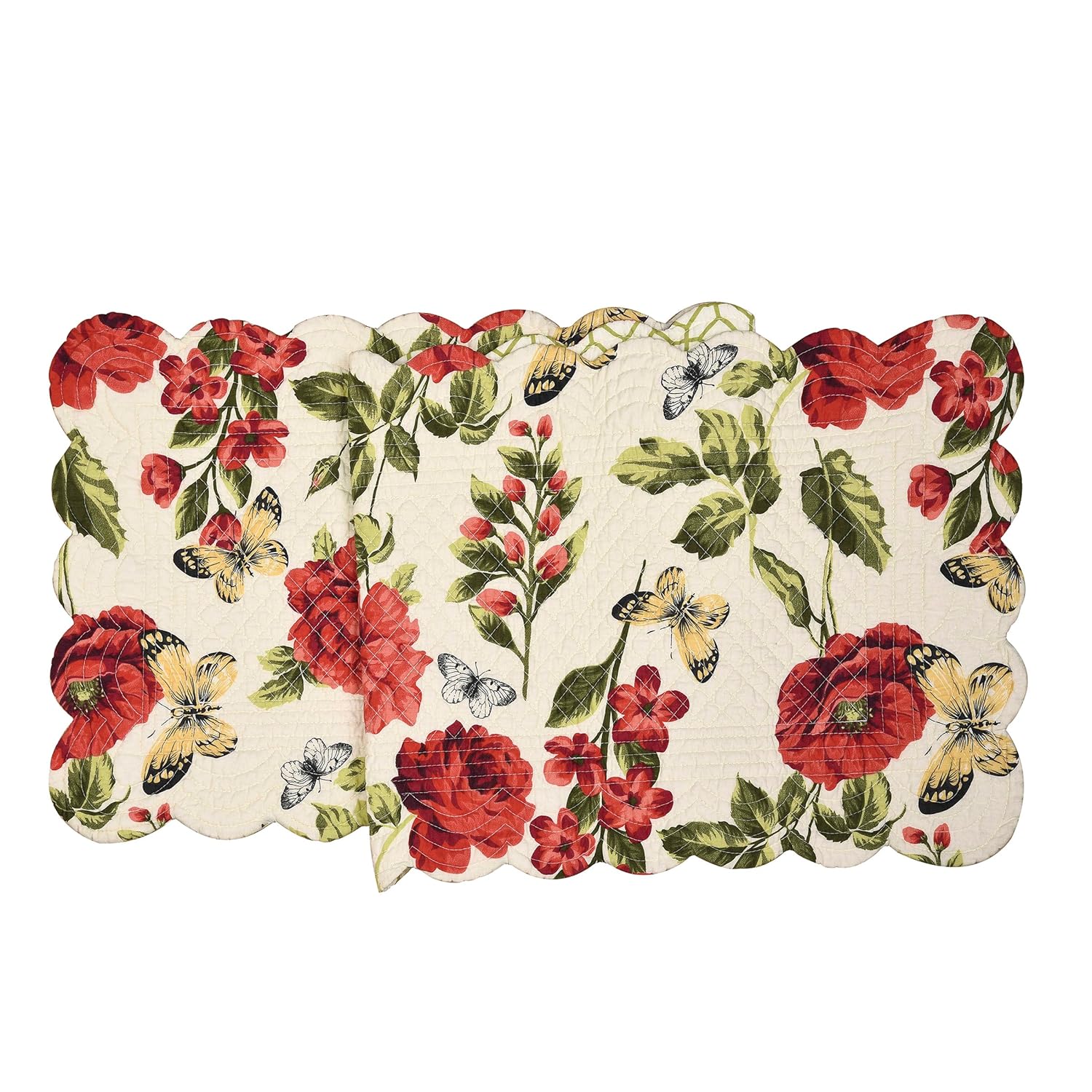 Best pink paisley rectangle table runner