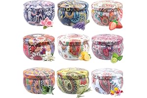 AOTTOM 9 Pack Scented Candles Gifts Set for Women, 2.5oz Aromatherapy Candles for Home Scented, 180 Hour Long Lasting Soy Wax Candle Sets for Women Gift,Small Candles for Gifts Bath Yoga Spa Birthday Gifts