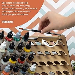 PROSCALE Paint Rack for 26 mm model paints. Hobby