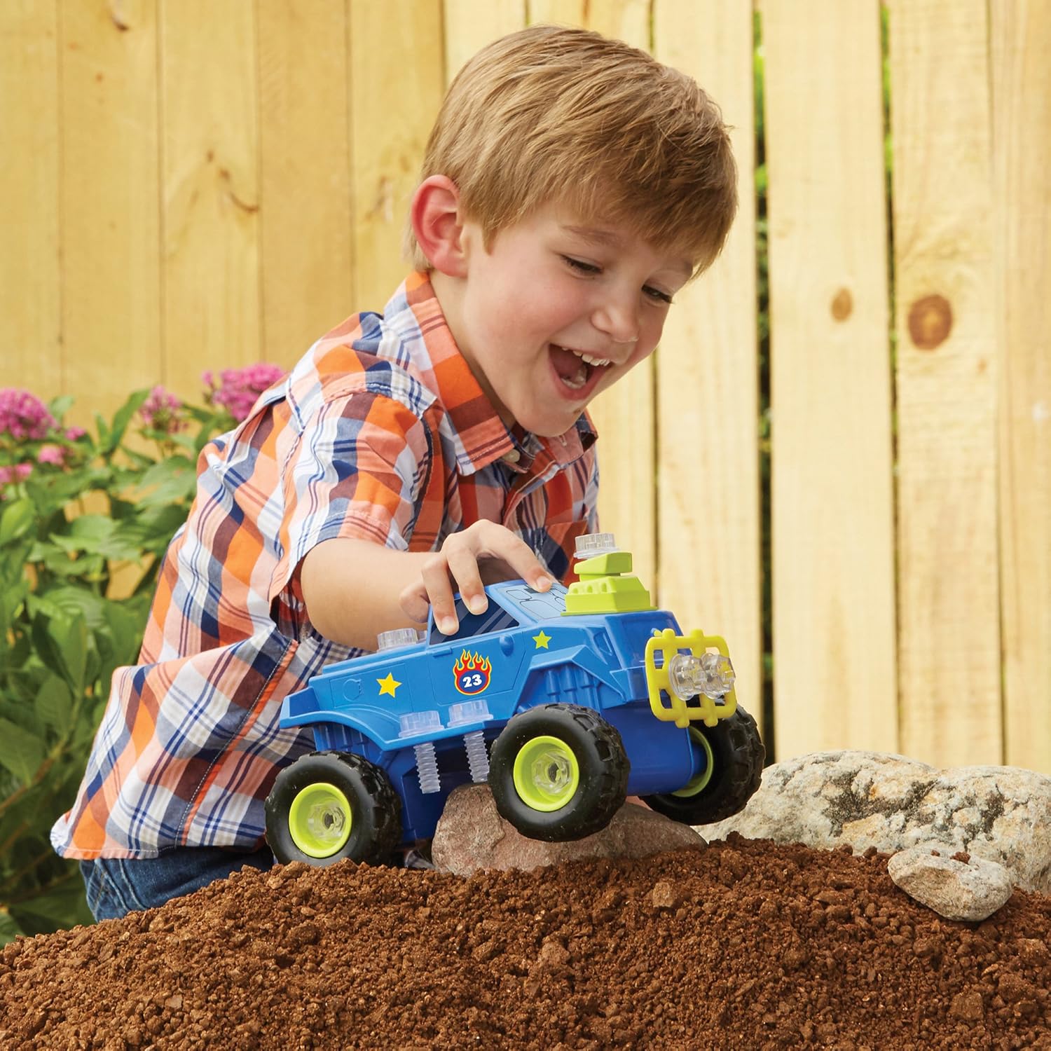 design and drill monster truck