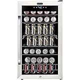 Whynter BR-1211DS Freestanding 121 Can Digital Control and Internal Fan, Stainless Steel Beverage Refrigerator, One Size