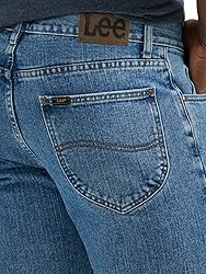 Lee Men's Legendary Regular Straight Jean, Pepper