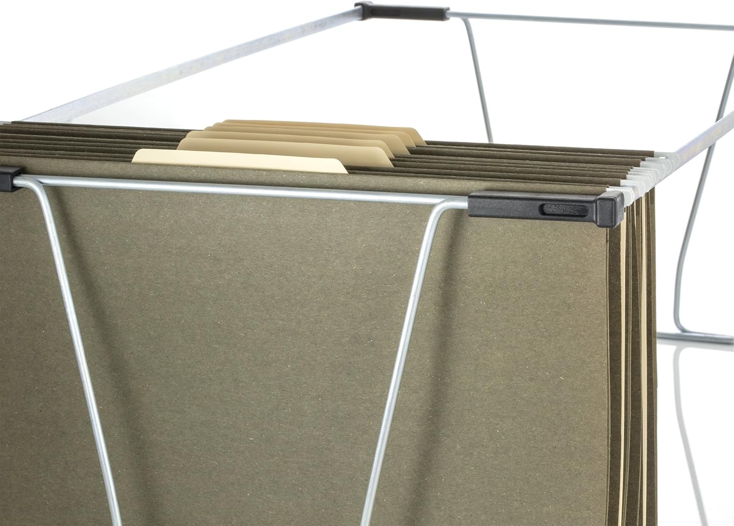 Officemate Universal File Frame, Letter/Legal Size, Steel, 12 x 27 x 9 Inches (91997) : File Folder Racks : Office Products