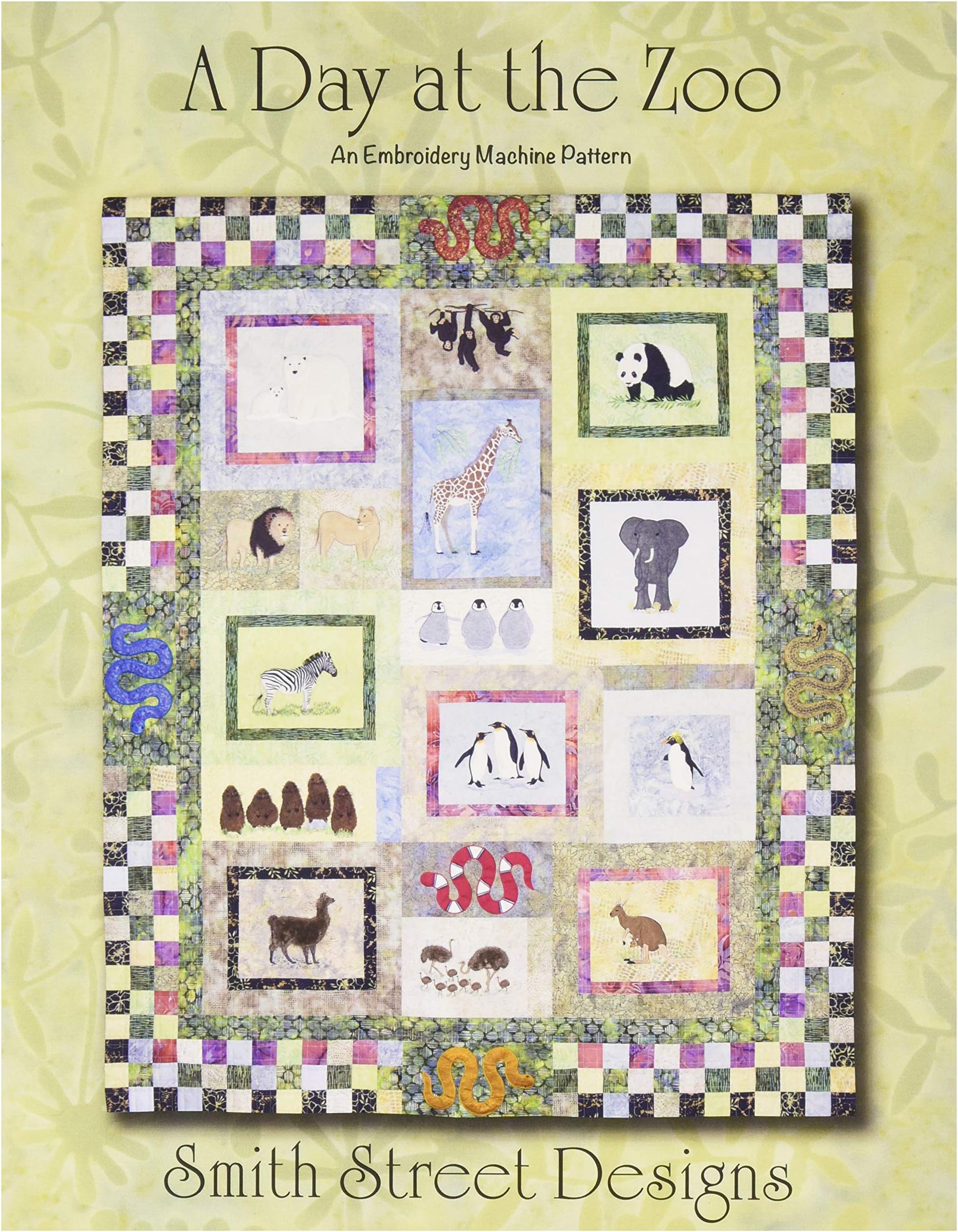 A Day at The Zoo Pattern