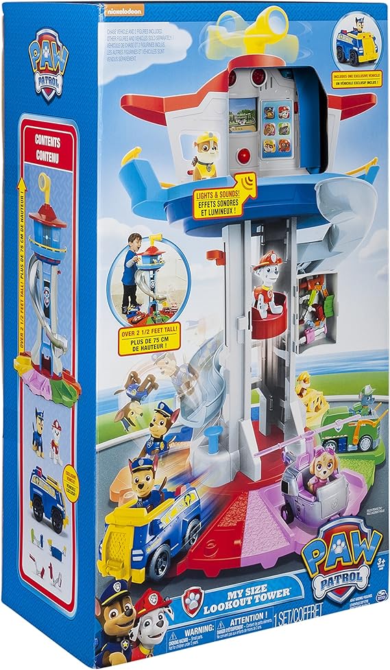amazon paw patrol lookout tower