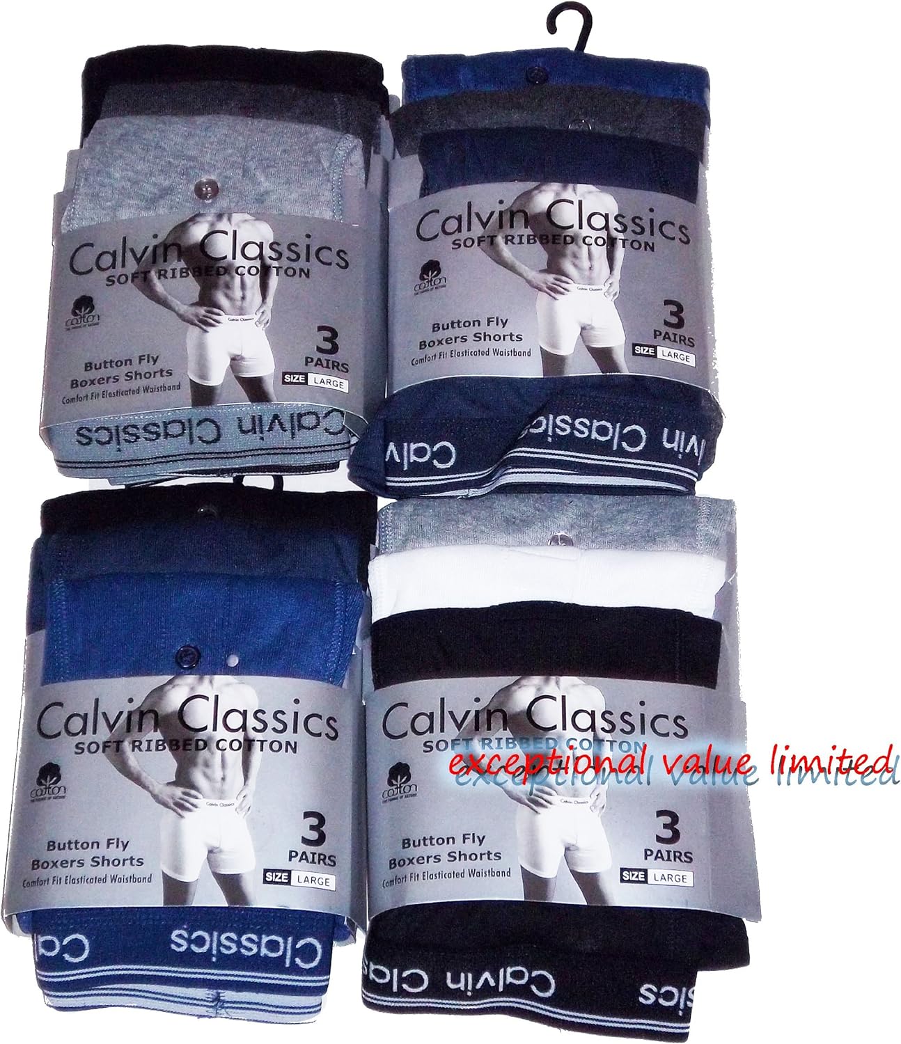 calvin classics boxers